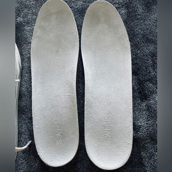 Rothy's Cream Sneakers Minimalist Design - Picture 8 of 8